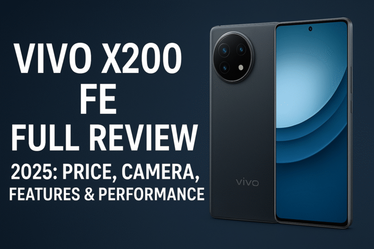 Vivo X200 FE 5G 2025 full review – latest Vivo smartphone with 50MP triple camera, Dimensity 8300 processor, 120Hz AMOLED display, 80W fast charging, price in India