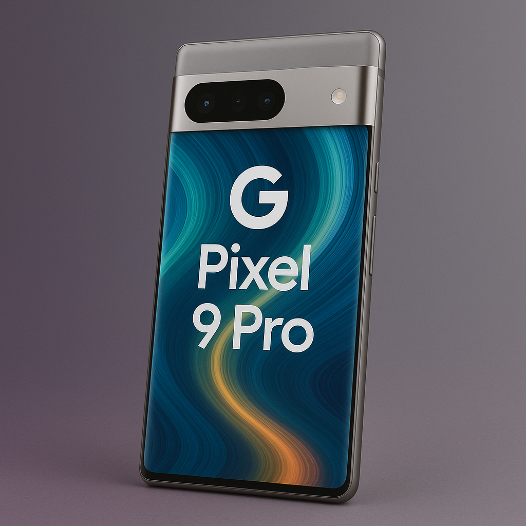 Google Pixel 9 Pro AI smartphone 2025 with Tensor G4 chip, Magic Editor, smart video editing, vlogging tools