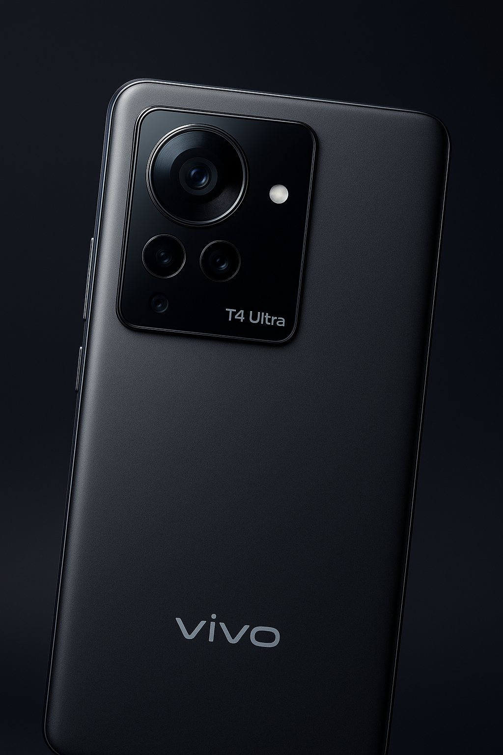 Vivo T4 Ultra triple camera 50MP Sony IMX921, periscope zoom 3x optical, AI Aura Light Portrait 2.0, 32MP selfie camera, best camera smartphone 2025
