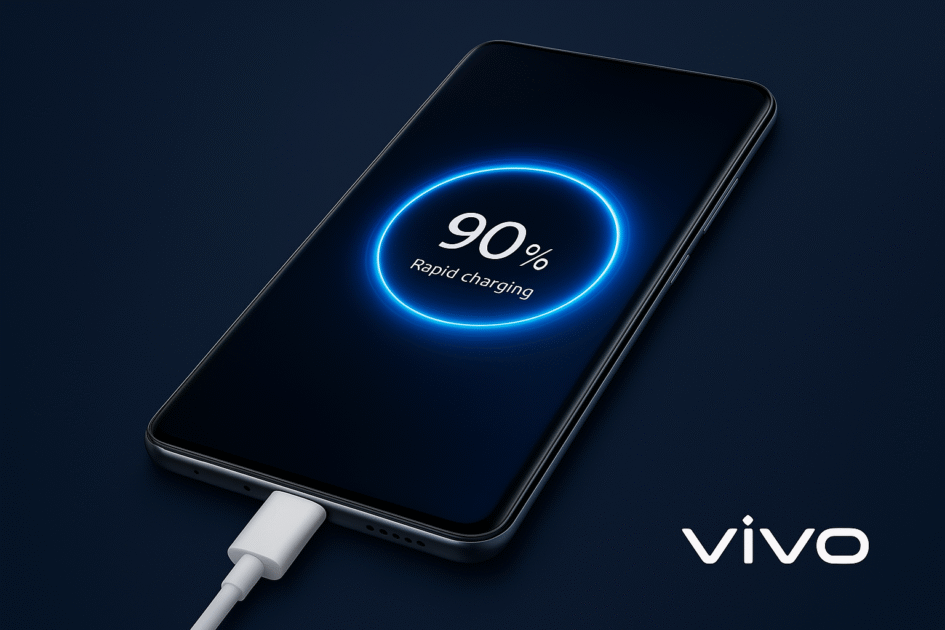 Vivo T4 Ultra 5500mAh battery with 90W fast charging for full charge in 30 minutes