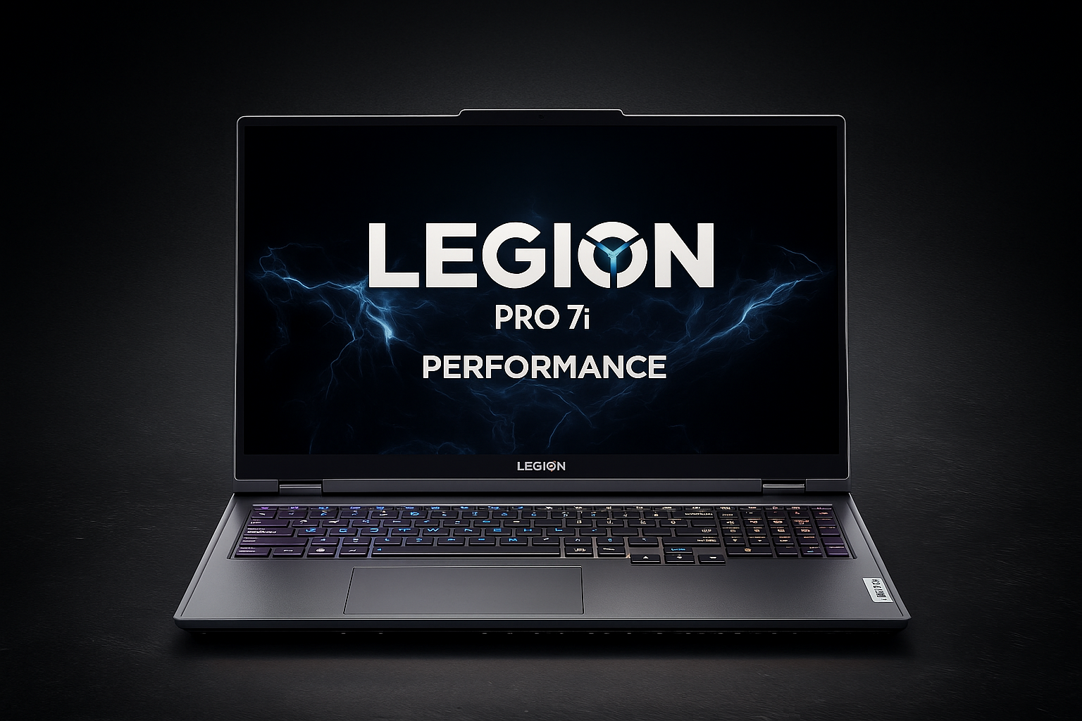 Lenovo Legion Pro 7i powered by Intel Core i9-14900HX 14th Gen processor showing high-performance benchmarks for gaming, video editing, and AI workloads.