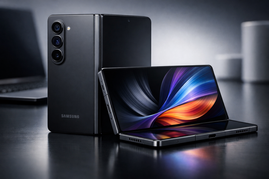 Samsung Galaxy Z Fold7 foldable smartphone premium design with slim body, Armor FlexHinge and durable Gorilla Glass build quality